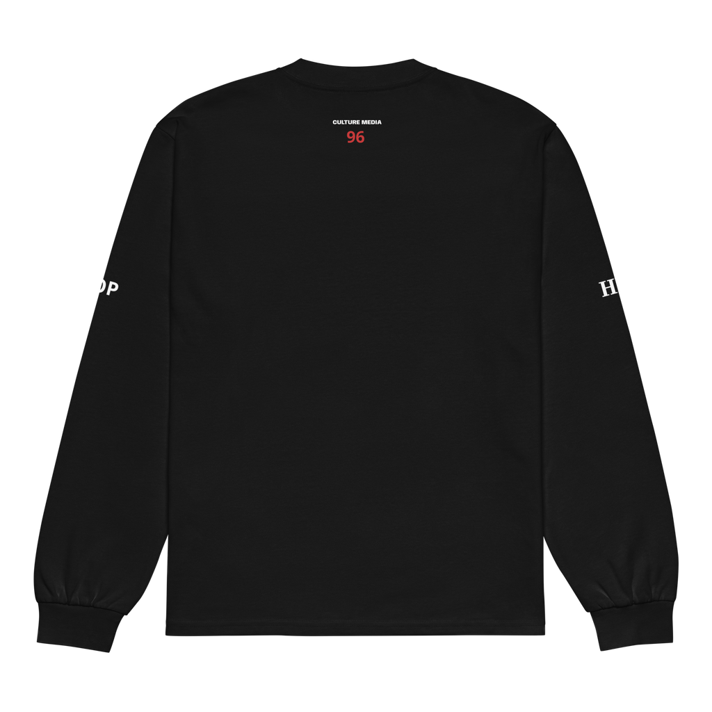 CM96 BK Premium heavyweight long sleeve shirt