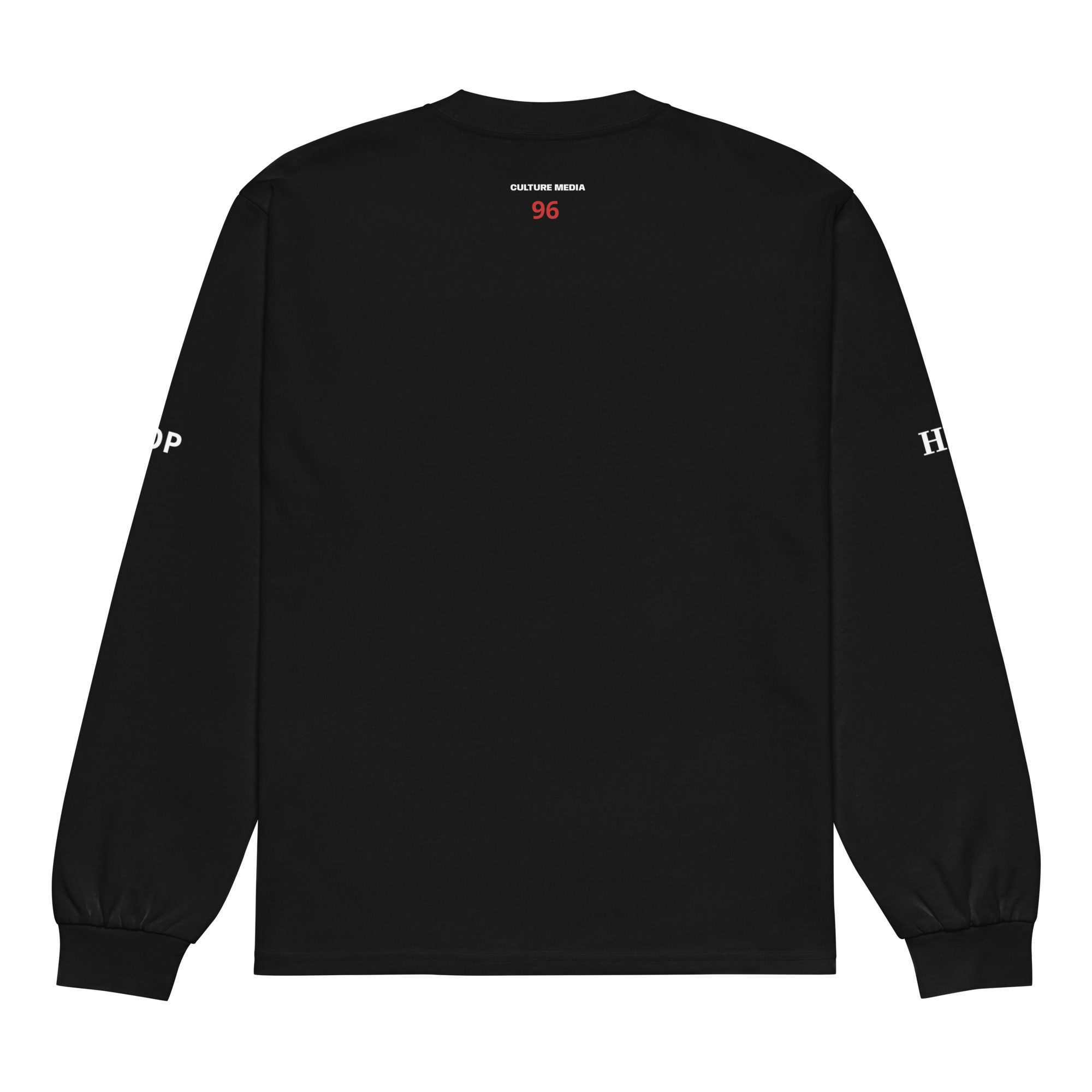 CM96 BK Premium heavyweight long sleeve shirt