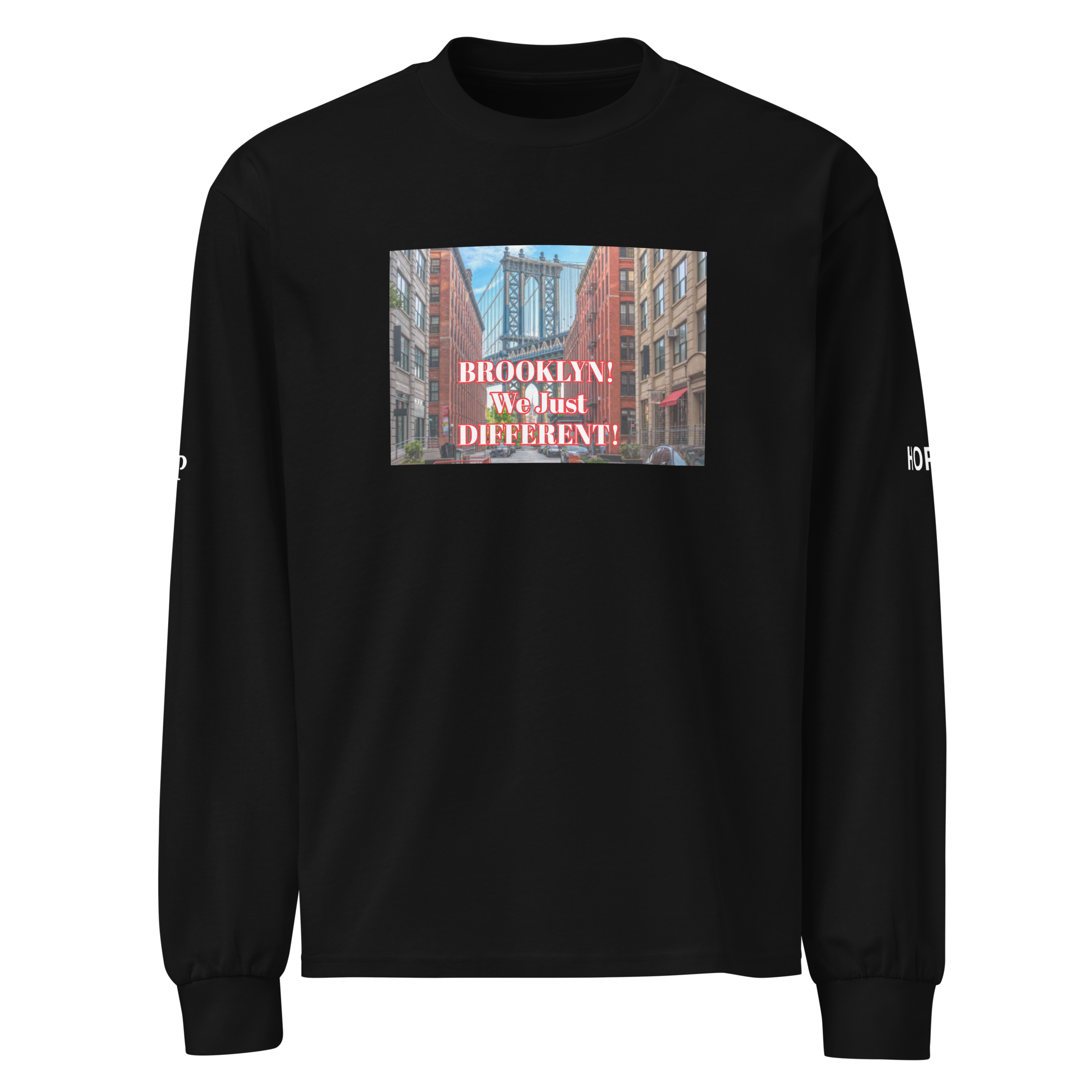 CM96 BK Premium heavyweight long sleeve shirt