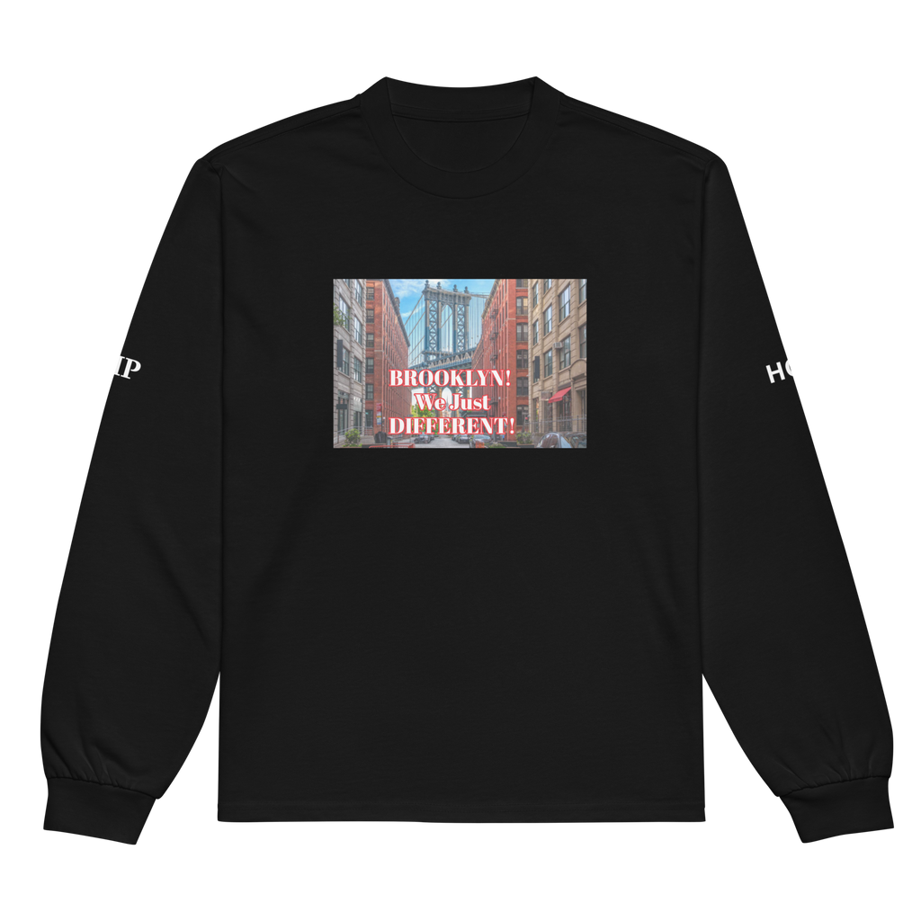 CM96 BK Premium heavyweight long sleeve shirt