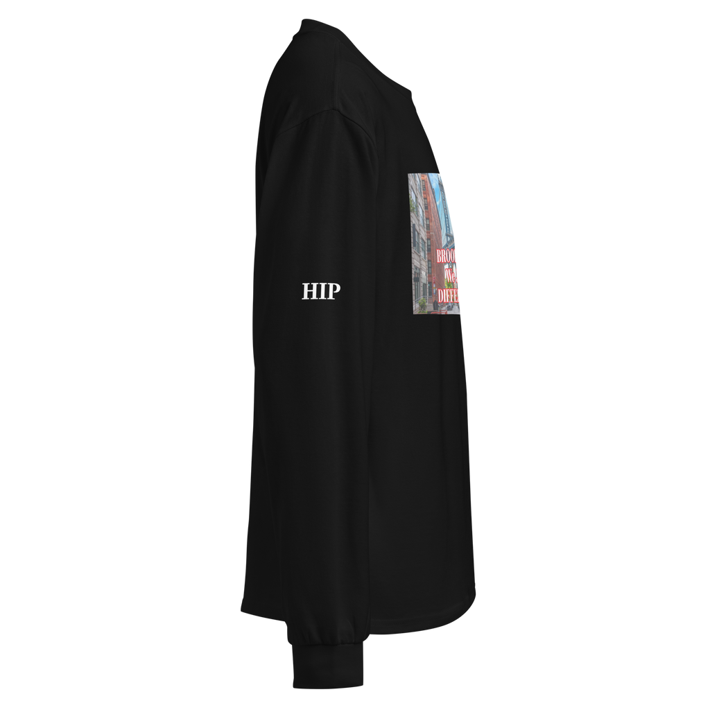 CM96 BK Premium heavyweight long sleeve shirt
